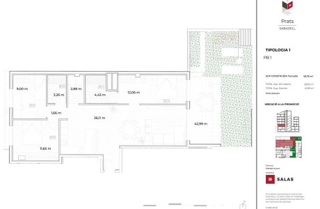 Piso en venta en carretera Prats de Lluçanès, 158