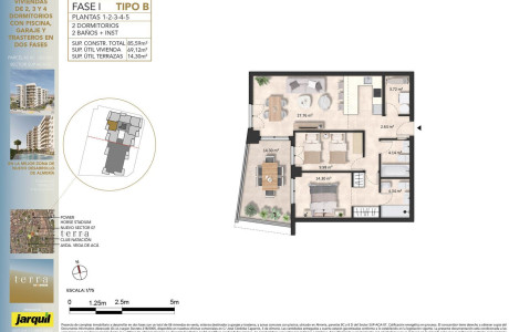 Piso en venta en Parcelas 8c-8d Sup Aca 07 Pgou Almeria s/n