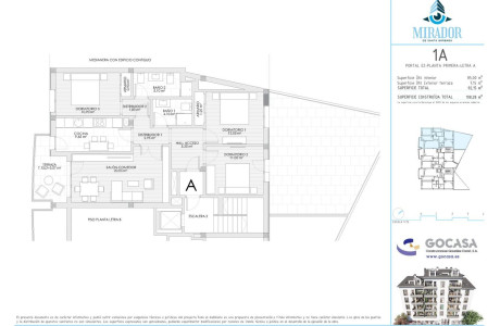 Piso en venta en avenida de Oviedo, 74