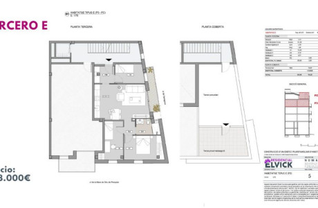 Ático en venta en calle Tarragona, 11