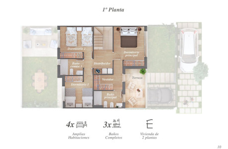 Chalet adosado en venta en avenida de Espera s/n