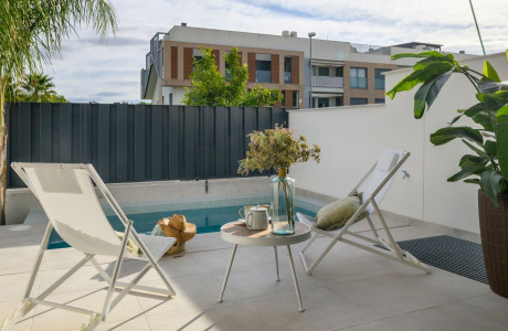 Chalet adosado en venta en avenida Andres Hernandez Ros s/n