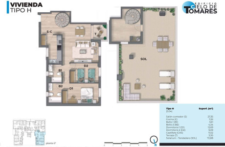 Ático en venta en calle del Cielo s/n