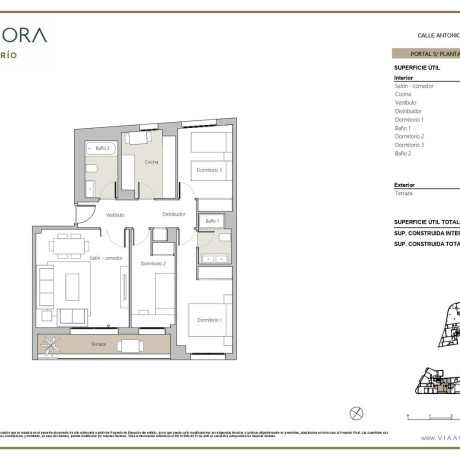 Piso en venta en calle Antonio López, 191