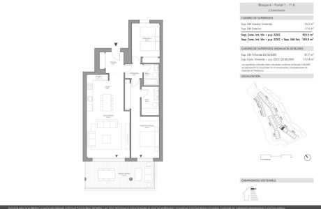 Piso en venta en Cancelada