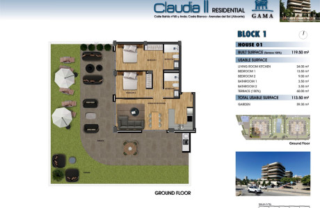 Piso en venta en calle Bahia, 65