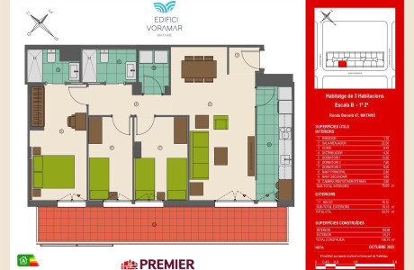 Piso en venta en ronda Barceló, 54