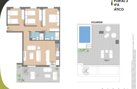 Ático en venta en calle Alemania & Calle Italia s/n