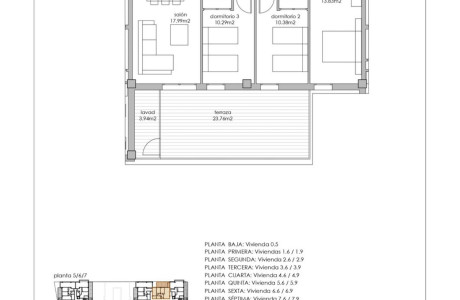Piso en venta en avenida Nueva Musa s/n