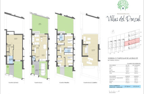 Chalet adosado en venta en calle valle del roncal, 2