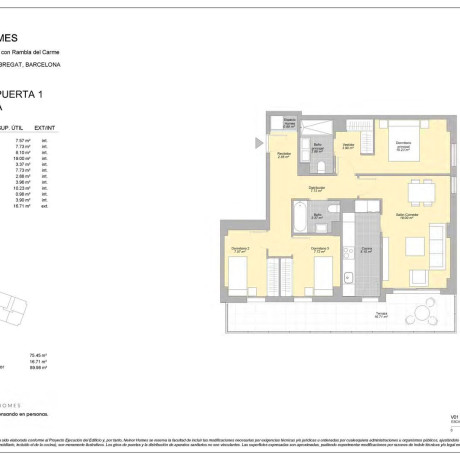 Piso en venta en calle de Sant Antoni Maria Claret