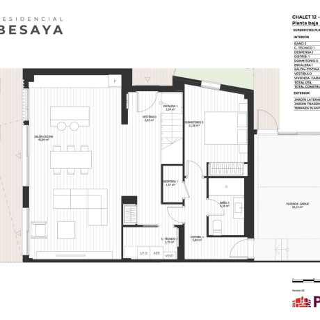 Chalet pareado en venta en calle Río Guadiana s/n