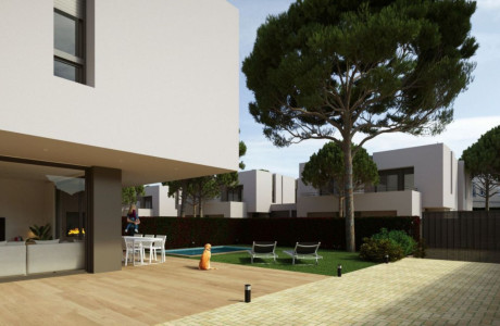 Chalet pareado en venta en calle Osona, 4