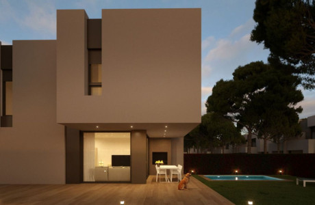 Chalet pareado en venta en calle Osona, 4