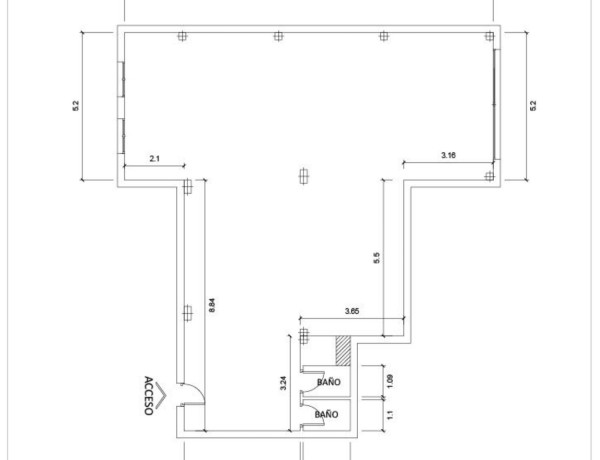 Oficina en venta en plaza Castilla, 1