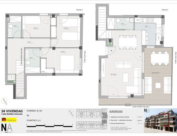 Dúplex en venta en calle Matilde Salvador, 3