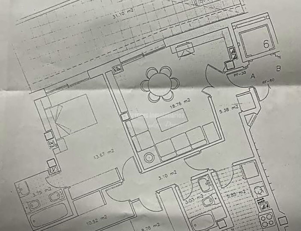 Ático en venta en calle Pescara