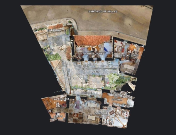 Residential building For sell in Santiago millas in León 