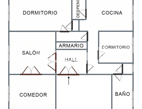 Piso en venta de 112 m² Calle de La Muralla, 33401 Avilés (Asturias)