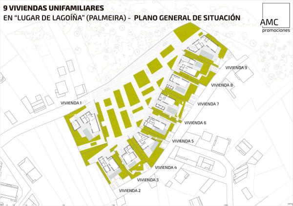 9 viviendas unifamiliares en “Lugar de Lagoíña”
