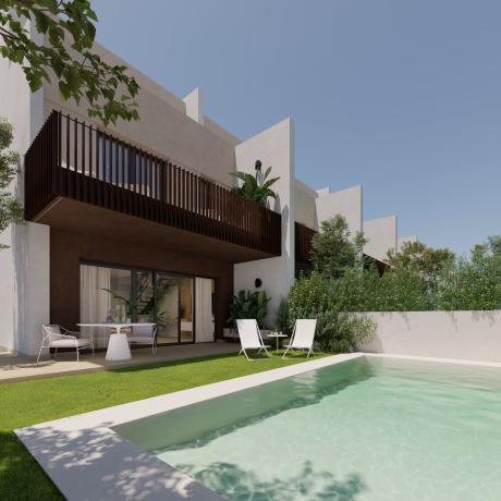 Chalet adosado en venta en Calle Muntanya de romeu, 205