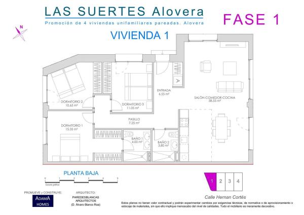 Las Suertes Alovera. 4 Pareados