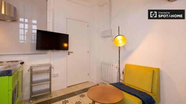 Apartamento estudio amueblado en alquiler en el centro de la ciudad, Granada