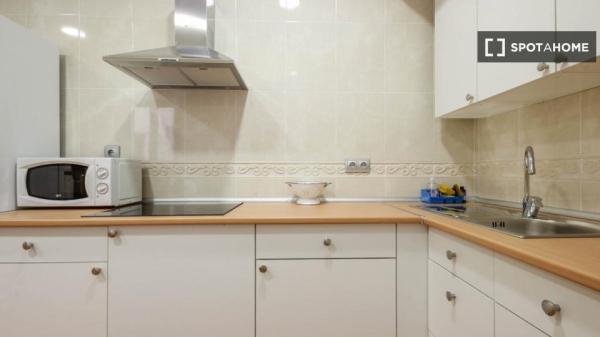 Room in 4-bedroom apartment in Abando and Indautxu, Bilbao