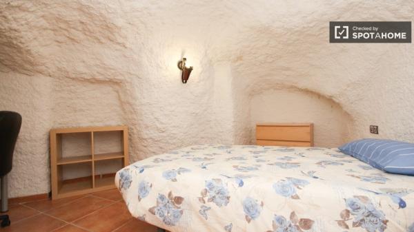 Sala de relax en apartamento en san francisco javier, granada.