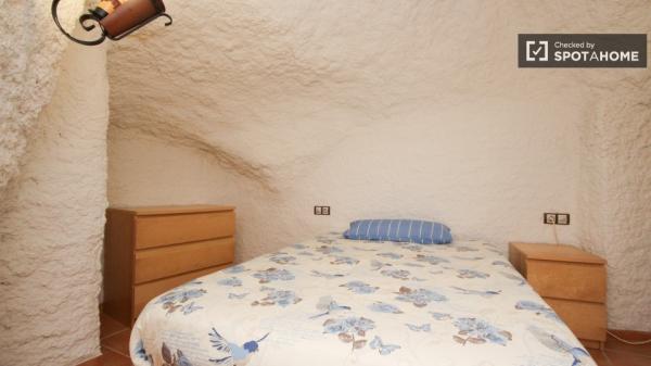 Sala de relax en apartamento en san francisco javier, granada.