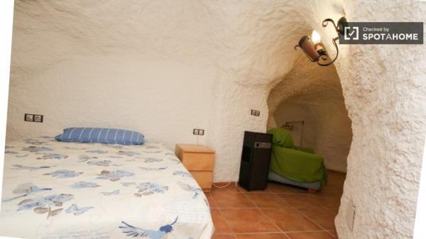 Sala de relax en apartamento en san francisco javier, granada.