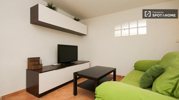 Sala de relax en apartamento en san francisco javier, granada.