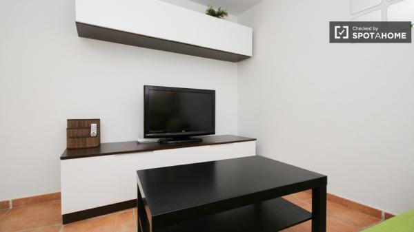 Sala de relax en apartamento en san francisco javier, granada.