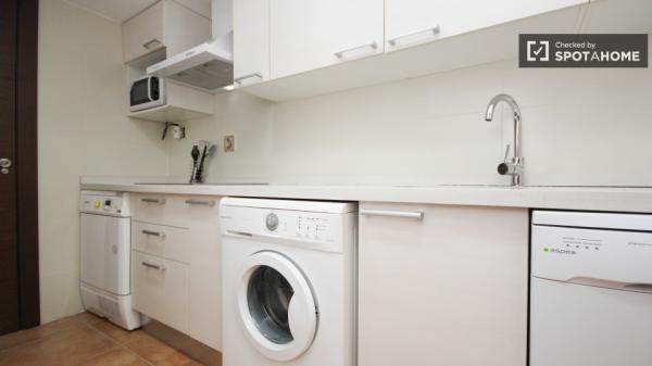 Sala de relax en apartamento en san francisco javier, granada.