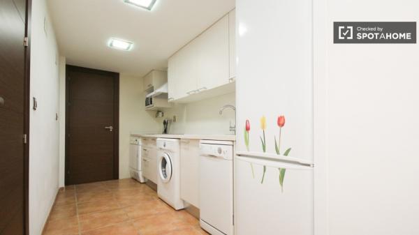 Sala de relax en apartamento en san francisco javier, granada.