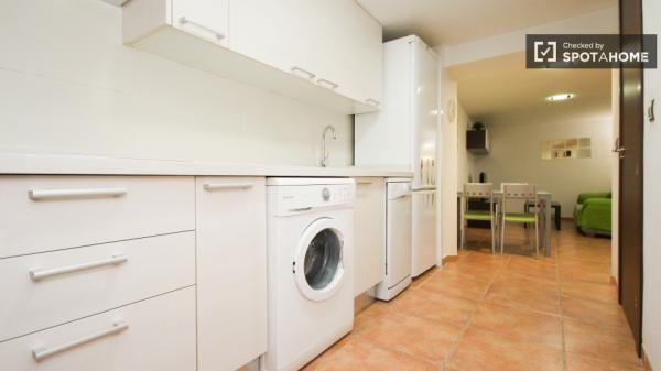 Sala de relax en apartamento en san francisco javier, granada.