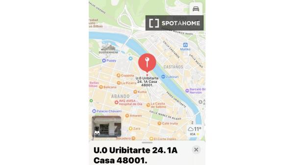 Vivienda en apartamento de 4 dormitorios en Abando, Bilbao