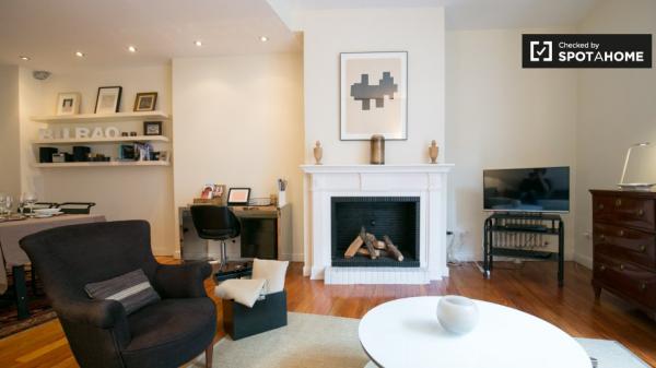 Elegante apartamento de 1 dormitorio en alquiler en Casco Viejo, Bilbao