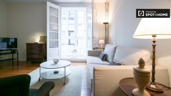 Elegante apartamento de 1 dormitorio en alquiler en Casco Viejo, Bilbao