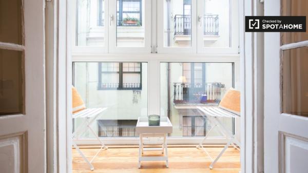 Elegante apartamento de 1 dormitorio en alquiler en Casco Viejo, Bilbao
