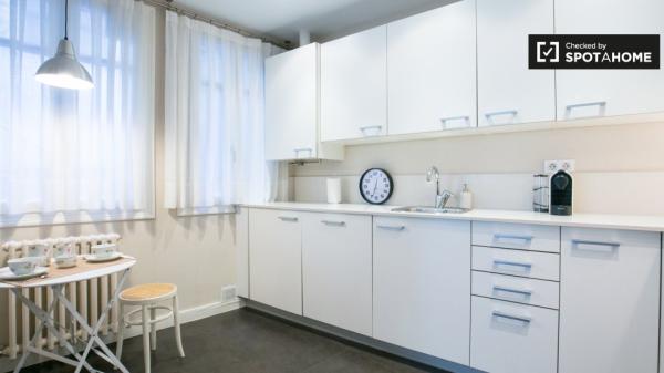 Elegante apartamento de 1 dormitorio en alquiler en Casco Viejo, Bilbao