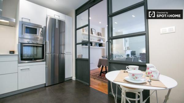 Elegante apartamento de 1 dormitorio en alquiler en Casco Viejo, Bilbao