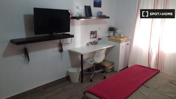 Pokoje do wynajęcia w 5-pokojowym mieszkaniu w Sant Antoni