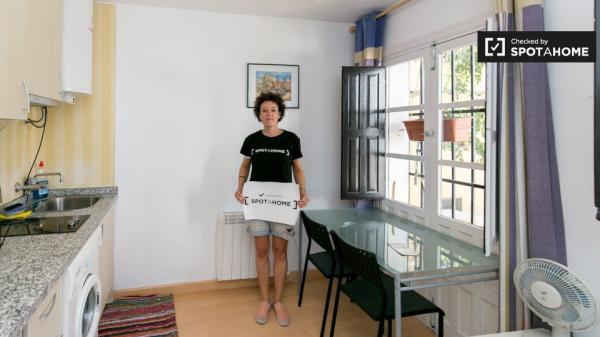 Adorable apartamento de 1 dormitorio en alquiler en Albaicín, Granada