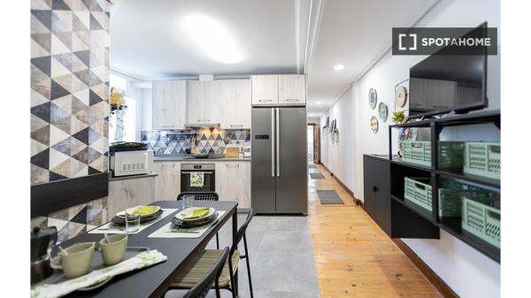Chambre à louer dans un appartement de 5 chambres à Bilbao, Bilbao