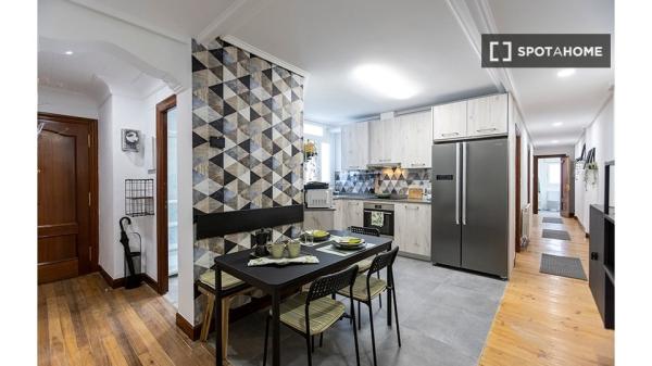 Chambre à louer dans un appartement de 5 chambres à Bilbao, Bilbao