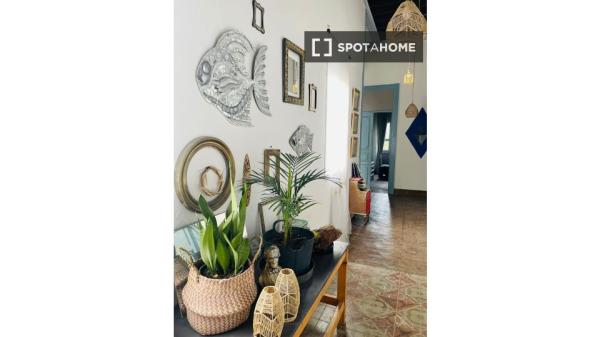 Pokój do wynajęcia w mieszkaniu z 2 sypialniami w Moya w Las Palmas