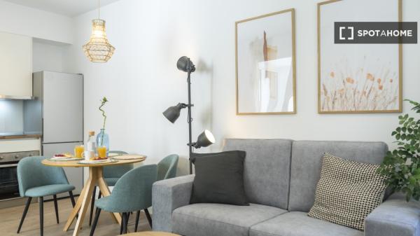 Apartamento completo de 1 dormitorio en Málaga