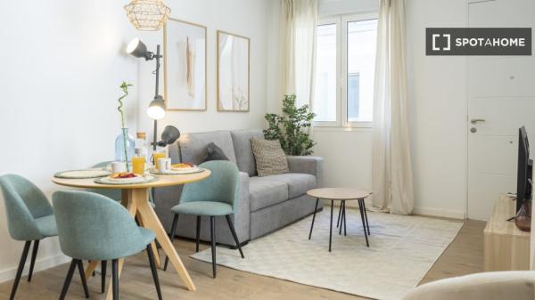 Apartamento completo de 1 dormitorio en Málaga
