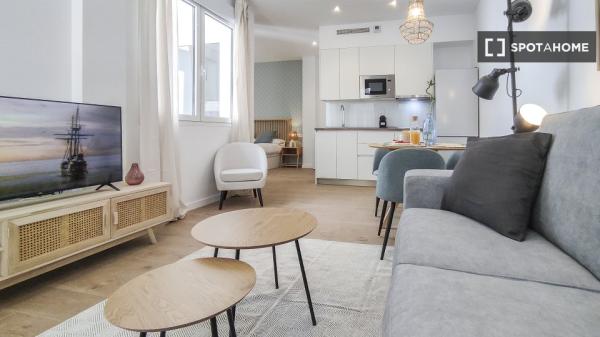 Apartamento completo de 1 dormitorio en Málaga